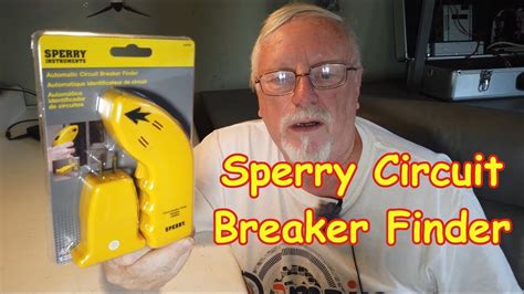 sperry instruments cs550a circuit breaker finder instructions